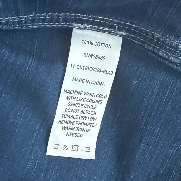 TODD SNYDER Selvedge Denim Chore Coat Darker
Wash Size S NWOT - Picture 9 of 13